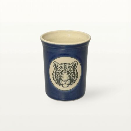 Große Tasse - Graphico Natur - Tiger - Blau