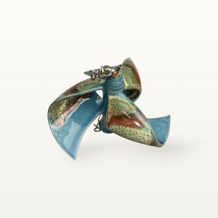 Alternative view of Hängende Windmühle für den Garten - Türkis