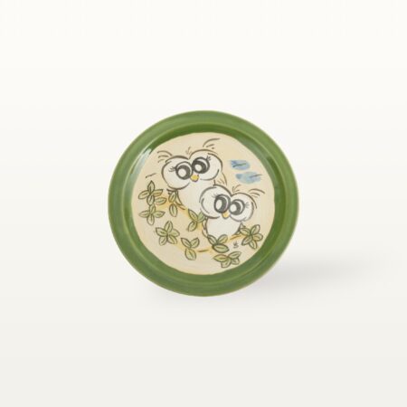 Teller Eule - Tierfreunde - Grün 5