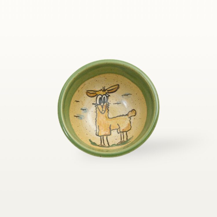 Müslischale Lama - Tierfreunde - Grün