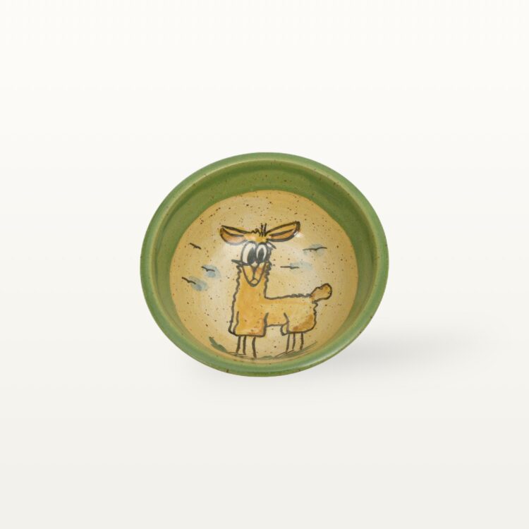 Müslischale Lama - Tierfreunde - Grün – Bild 3