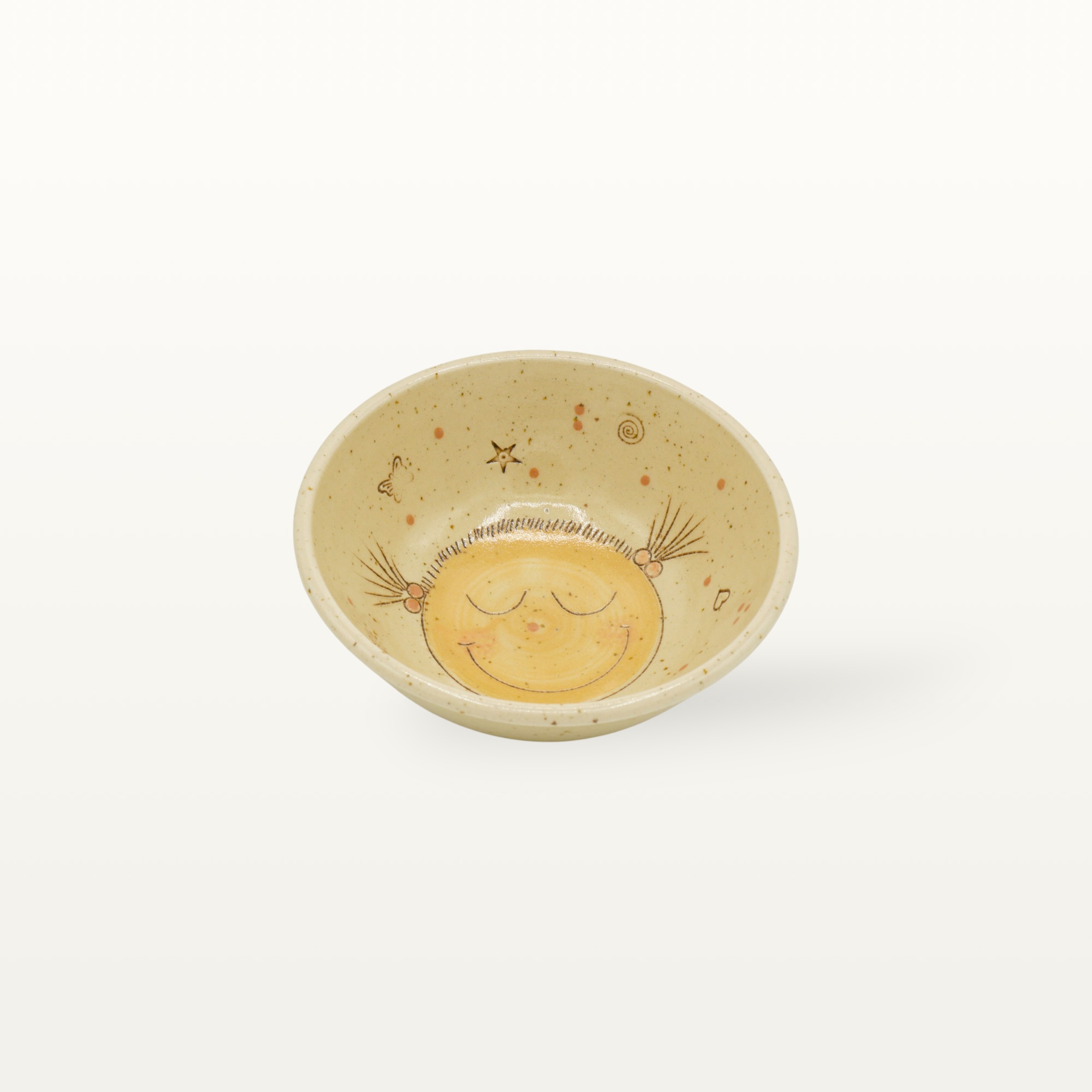 Keramik Schale "Tag des Lächelns" - Weiß 3 Keramik Schale "Tag des Lächelns" - Weiß – Bild 3