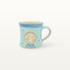 Keramik Tasse "Tag des Lächelns" - Blau 7