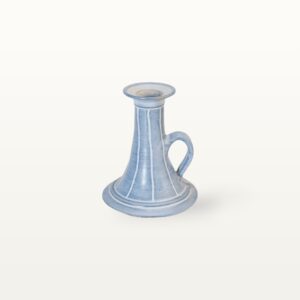 Leuchter/Vase "Feinstrich Blau"