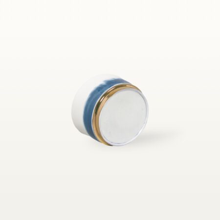 Blaue Mini-Schalen mit Goldelementen 7