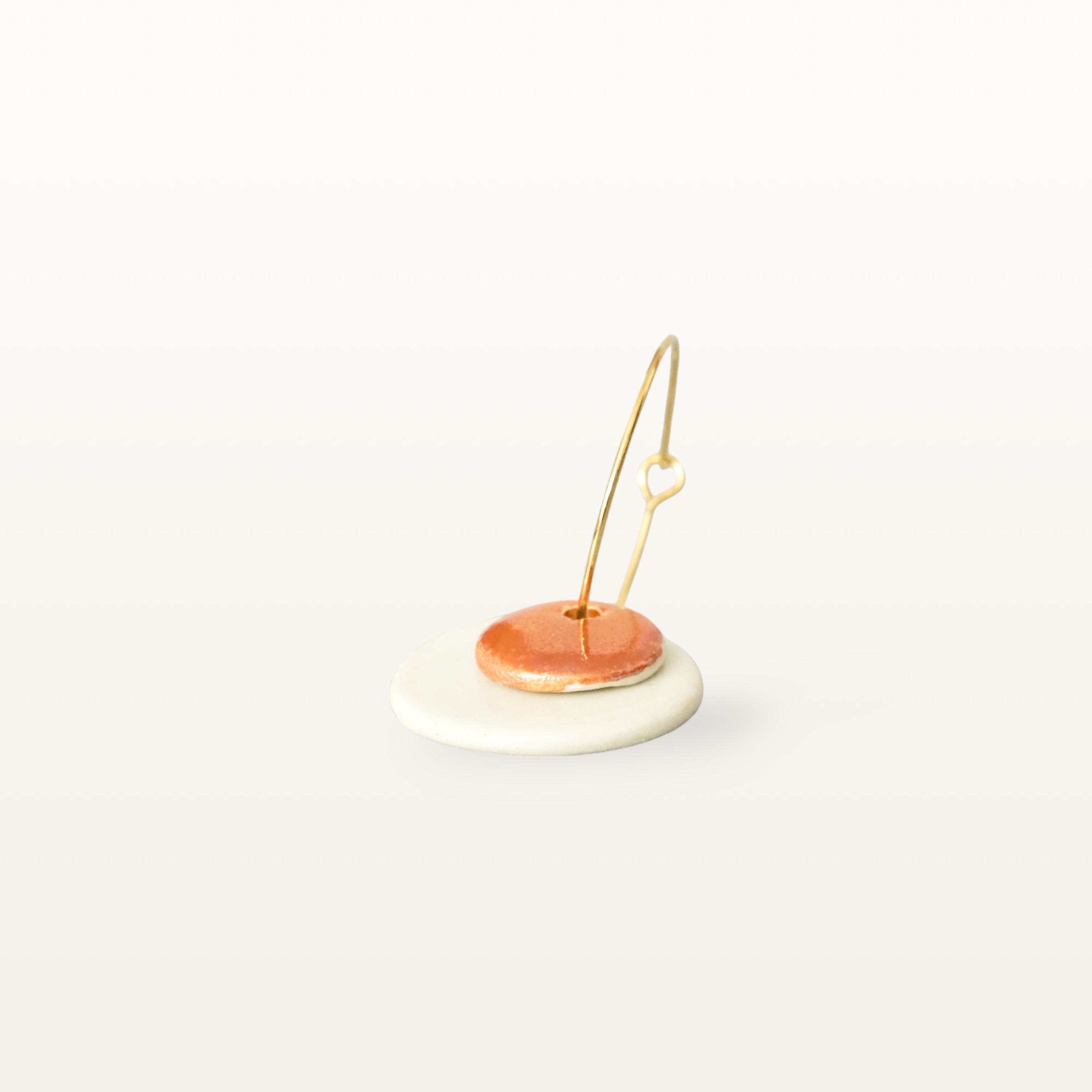 Alternative view of Ohrringe "Smartys" - Orange