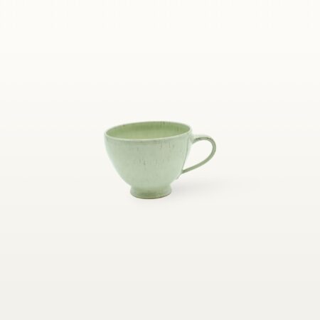 Café Au Lait Tasse "Nizza" - Hellgrün