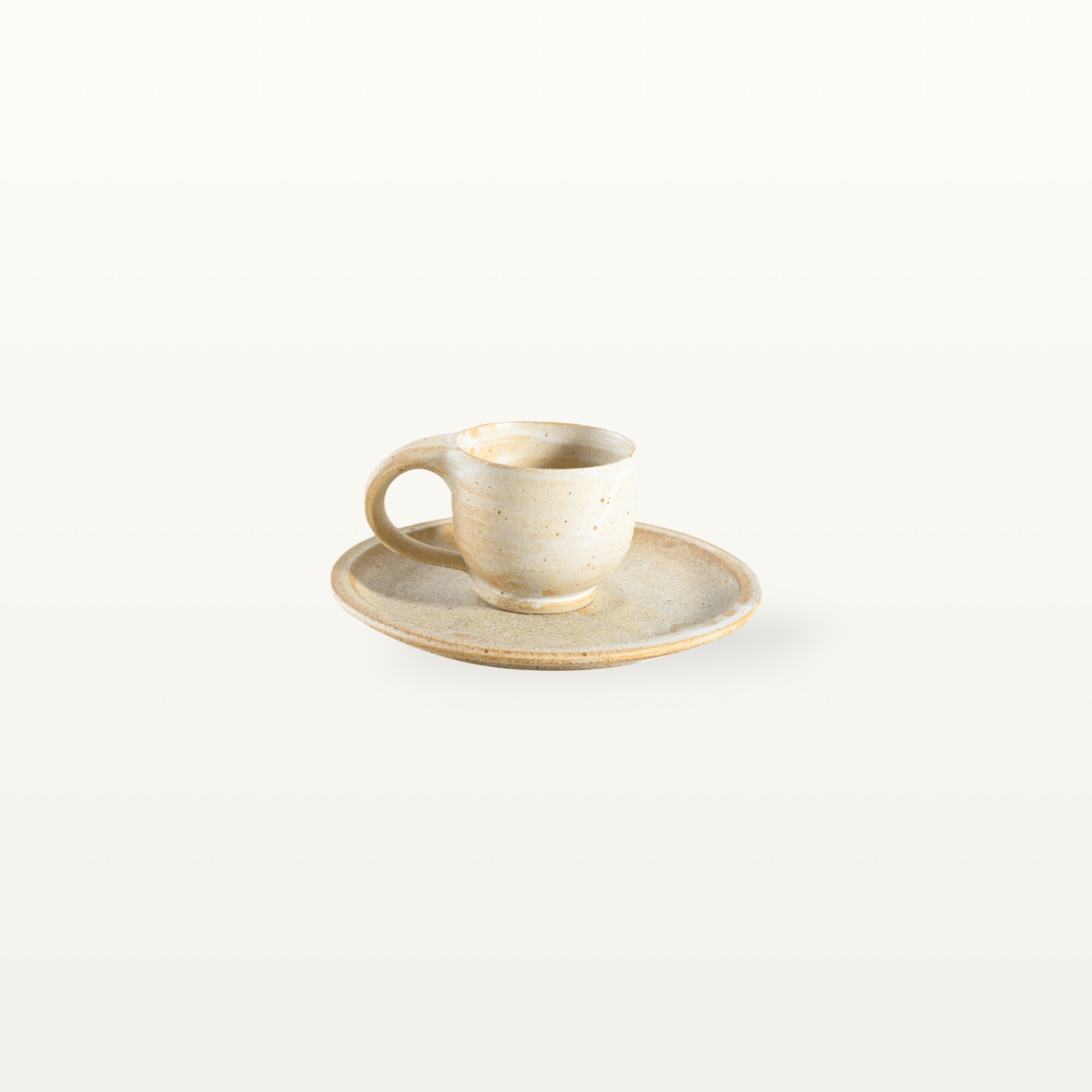 Espressotasse und Unterteller - Set - Weiß 2 Espressotasse und Unterteller - Set - Weiß – Bild 2