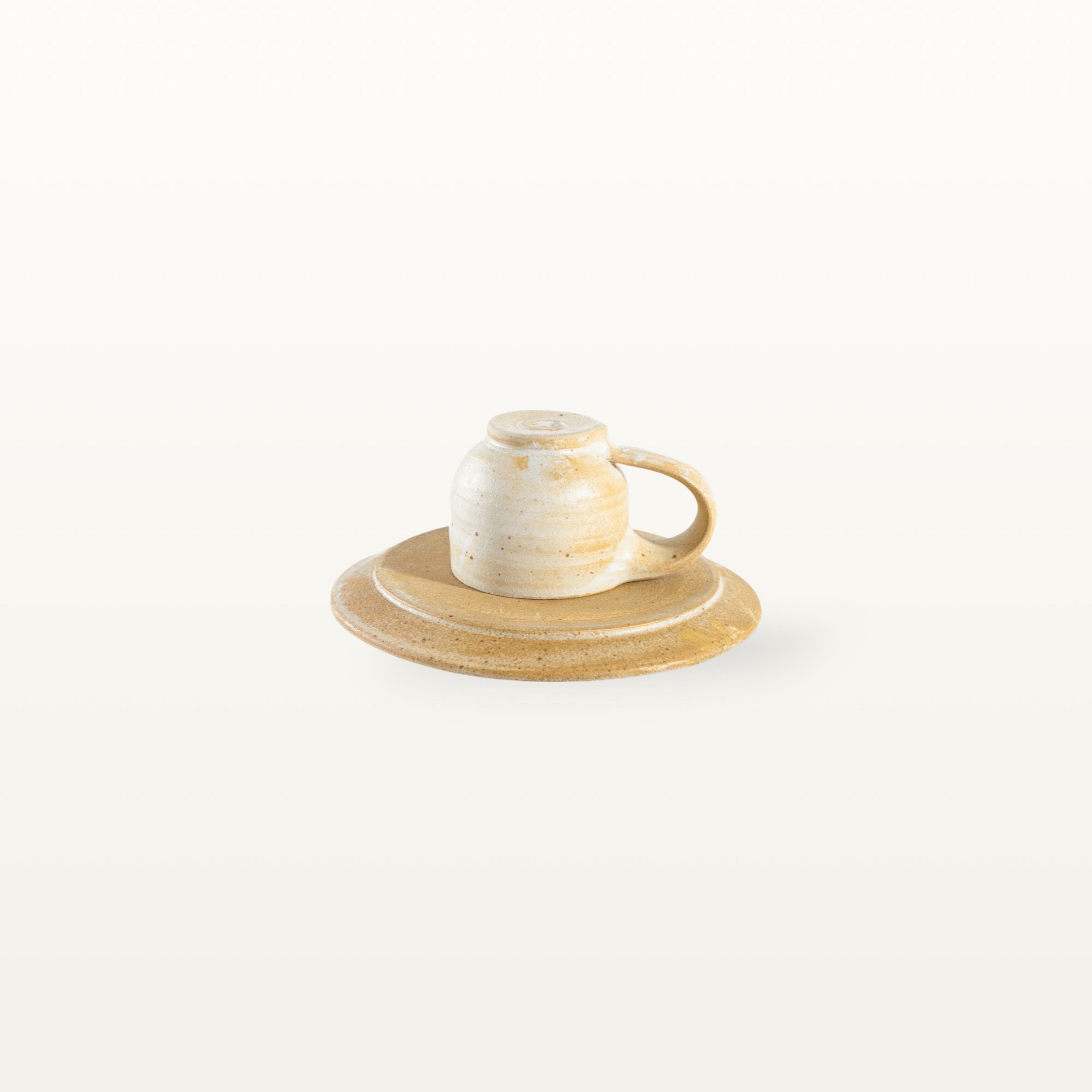 Espressotasse und Unterteller - Set - Weiß 4 Espressotasse und Unterteller - Set - Weiß – Bild 4