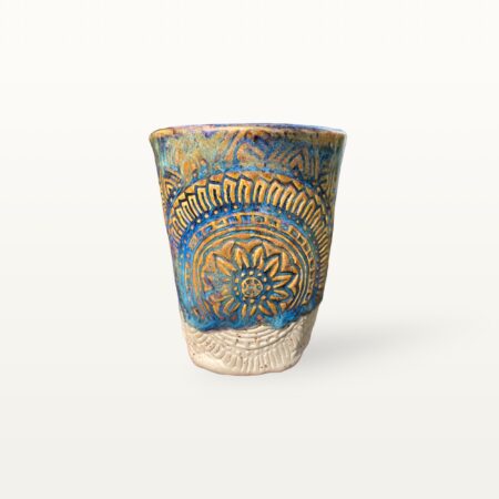 Yoga Becher Mandala - Blau