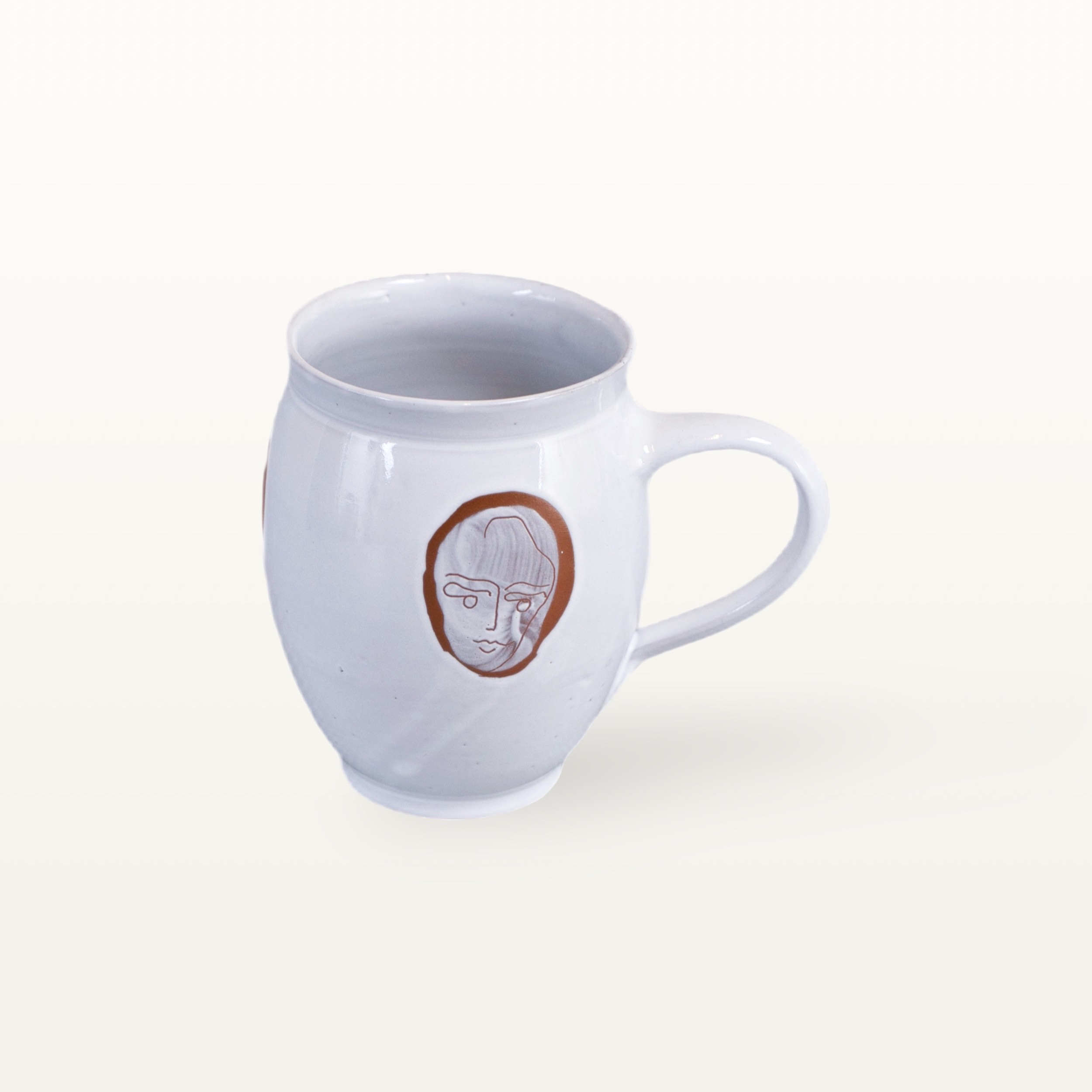 Bauchige Tasse "Gesichtspunkte" - Gesichtspunkt 1 Bauchige Tasse "Gesichtspunkte" - Gesichtspunkt