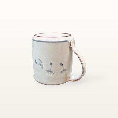 Alternative view of Sommerlicher Kaffeepott mit Pusteblume