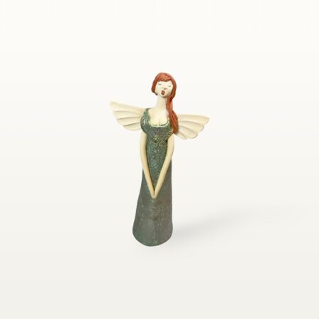 Zauberhafte Elfen Figur aus Keramik