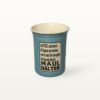 Große Tasse - Graphico Explizit - Maul halten - Türkis 5