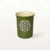 Große Tasse - Graphico Natur - Blume des Lebens - Grün 5