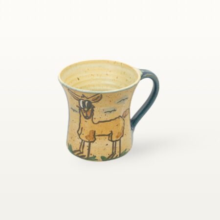 Alternative view of Tasse Lama - Tierfreunde - Blau