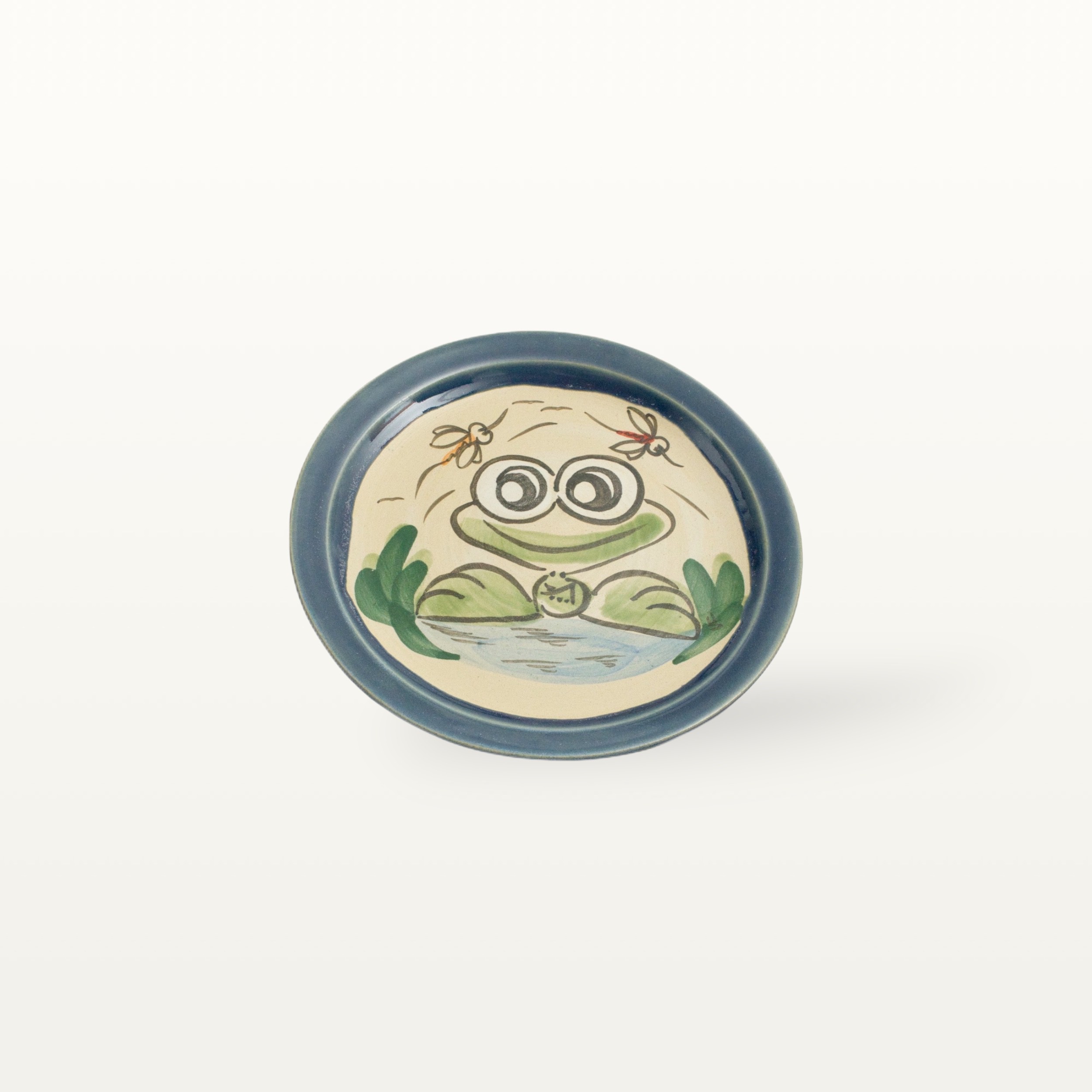 Teller Frosch - Tierfreunde - Blau