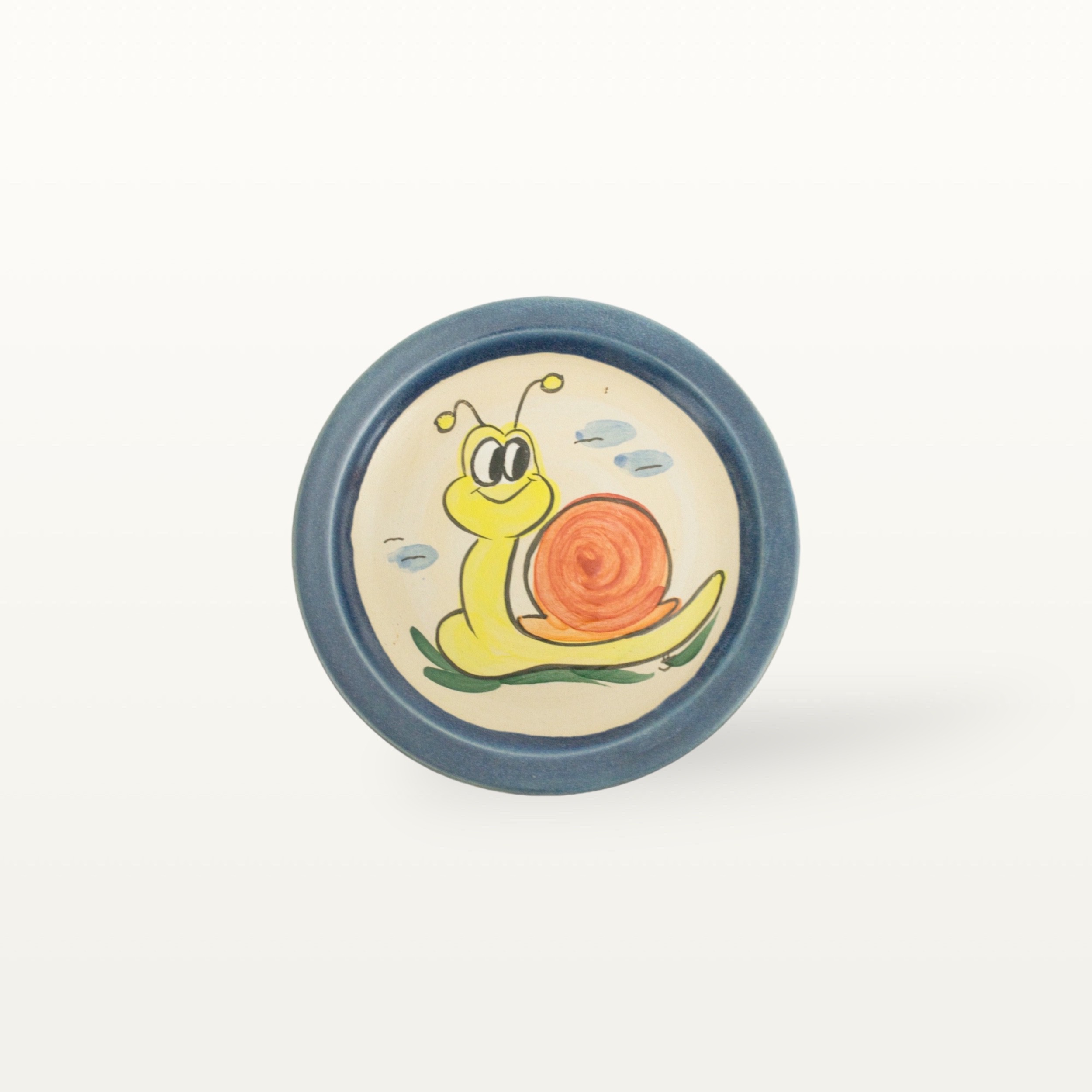 Teller Schnecke - Tierfreunde - Blau 3 Teller Schnecke - Tierfreunde - Blau – Bild 3