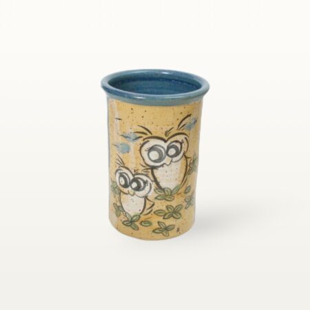 Bestecktopf Eule - Tierfreunde - Blau