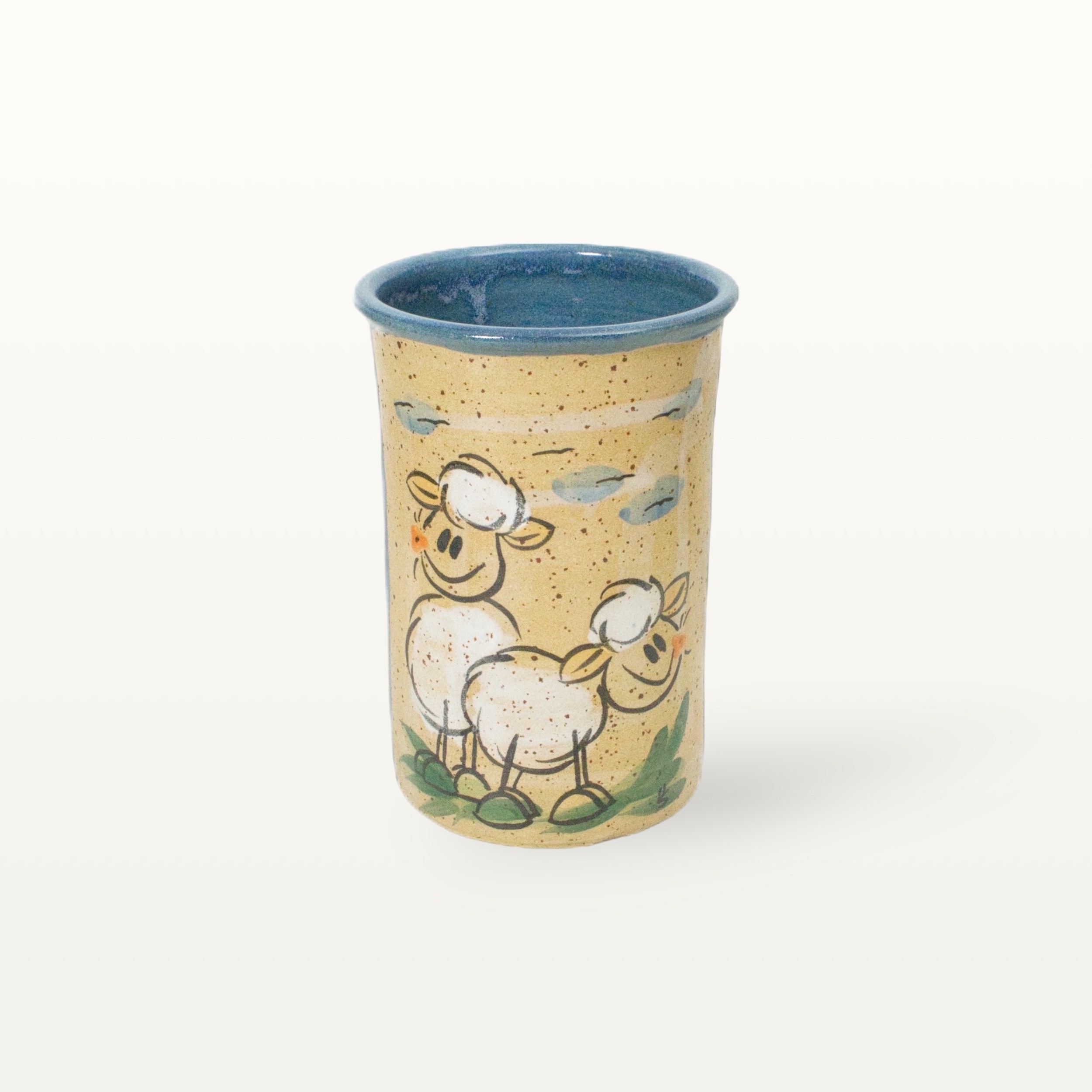 Bestecktopf Schaf - Tierfreunde - Blau 11