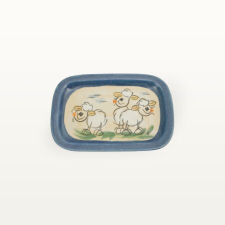 Servierplatte Schaf - Tierfreunde - Blau – Bild 3