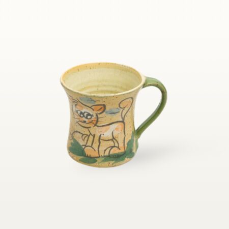 Tasse Katze - Tierfreunde - Grün
