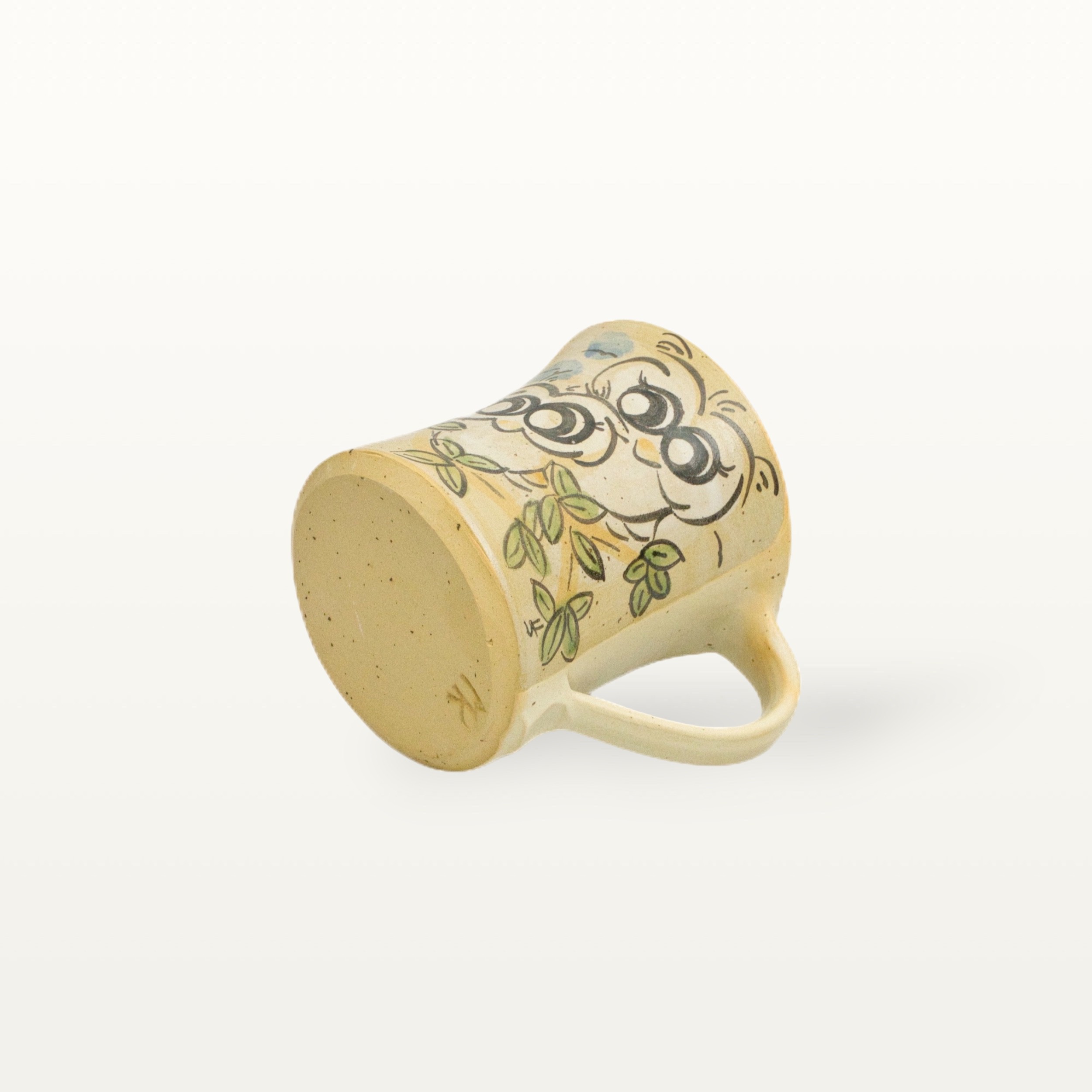 Tasse Eule - Tierfreunde - Hellbraun 4 Tasse Eule - Tierfreunde - Hellbraun – Bild 4