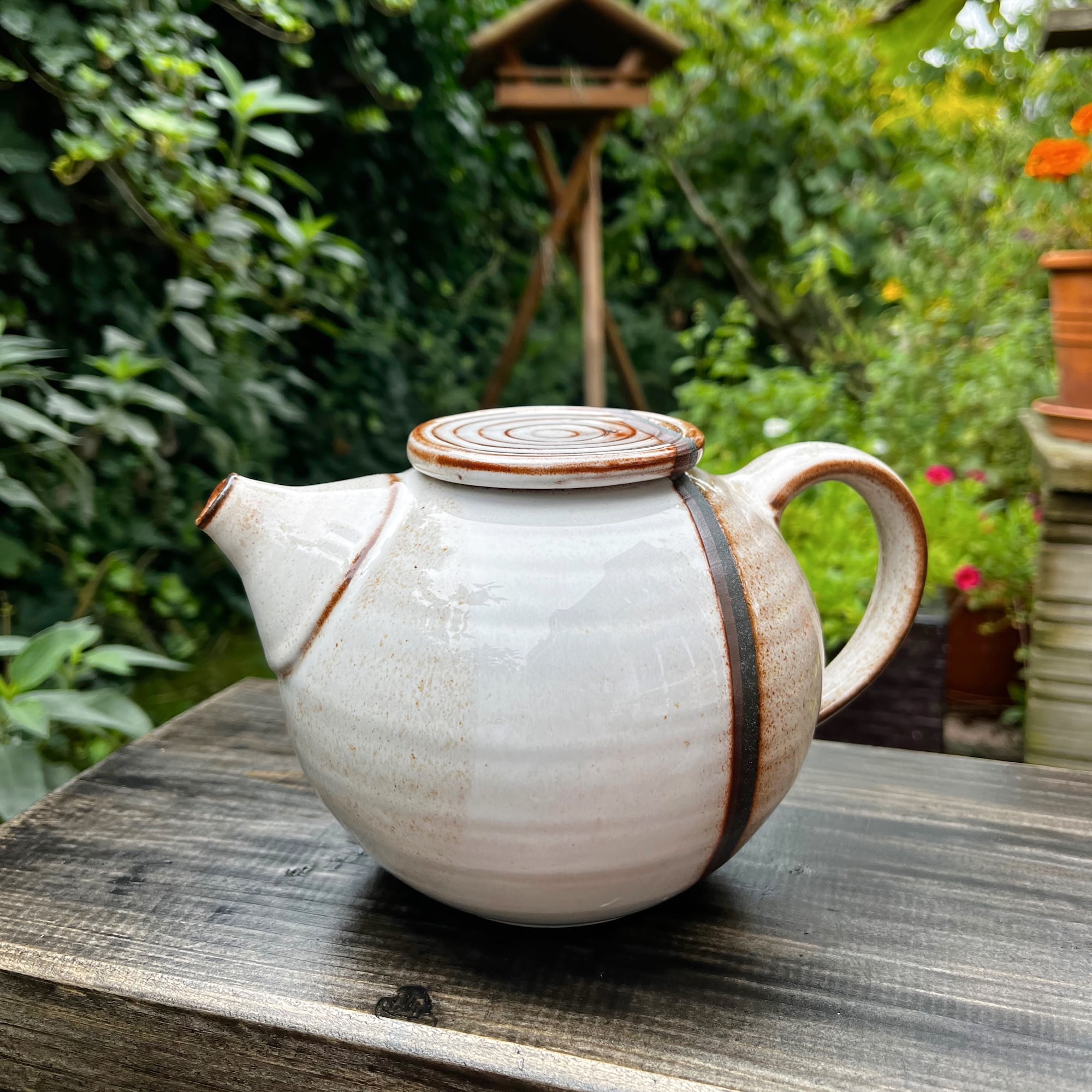 Alternative view of Elegante große Teekanne "Alleskönner" - Weiß - 2,1l