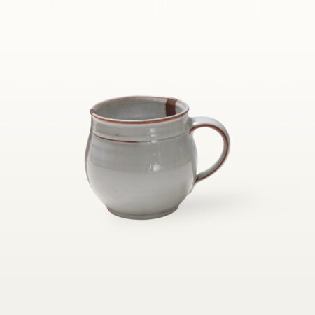 Bauchige Geniessertasse - Weiß