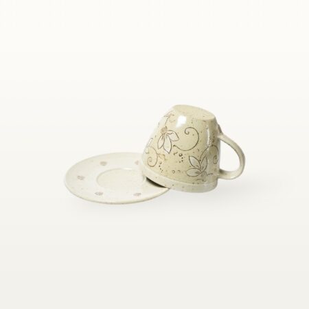 Cappuccinogedeck "Piazza" - Weiß – Bild 5