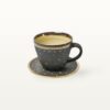 Cappuccinogedeck "Piazza" - Schwarz 11
