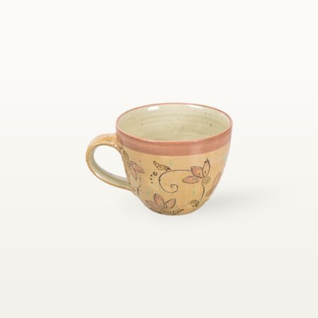 Alternative view of Cappuccinotasse "Piazza" - Orange