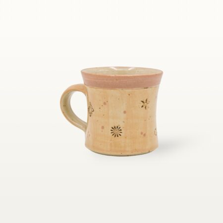 Keramik Tasse "Tag des Lächelns" - Orange 4 Keramik Tasse "Tag des Lächelns" - Orange – Bild 2