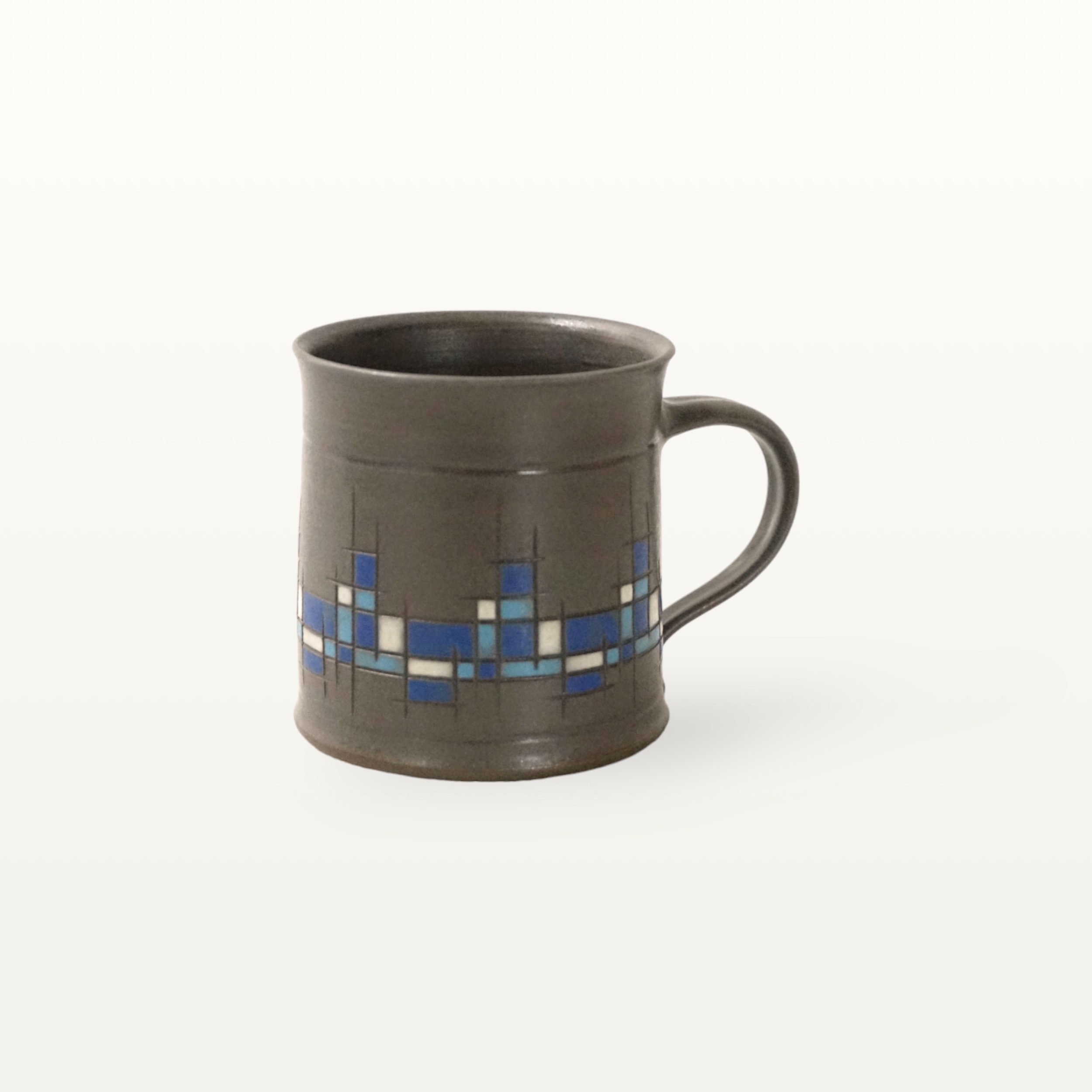 Tasse Blau - Technikerdekor