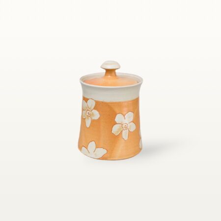 Keramik Keksdose - Shino - Blume – Bild 3