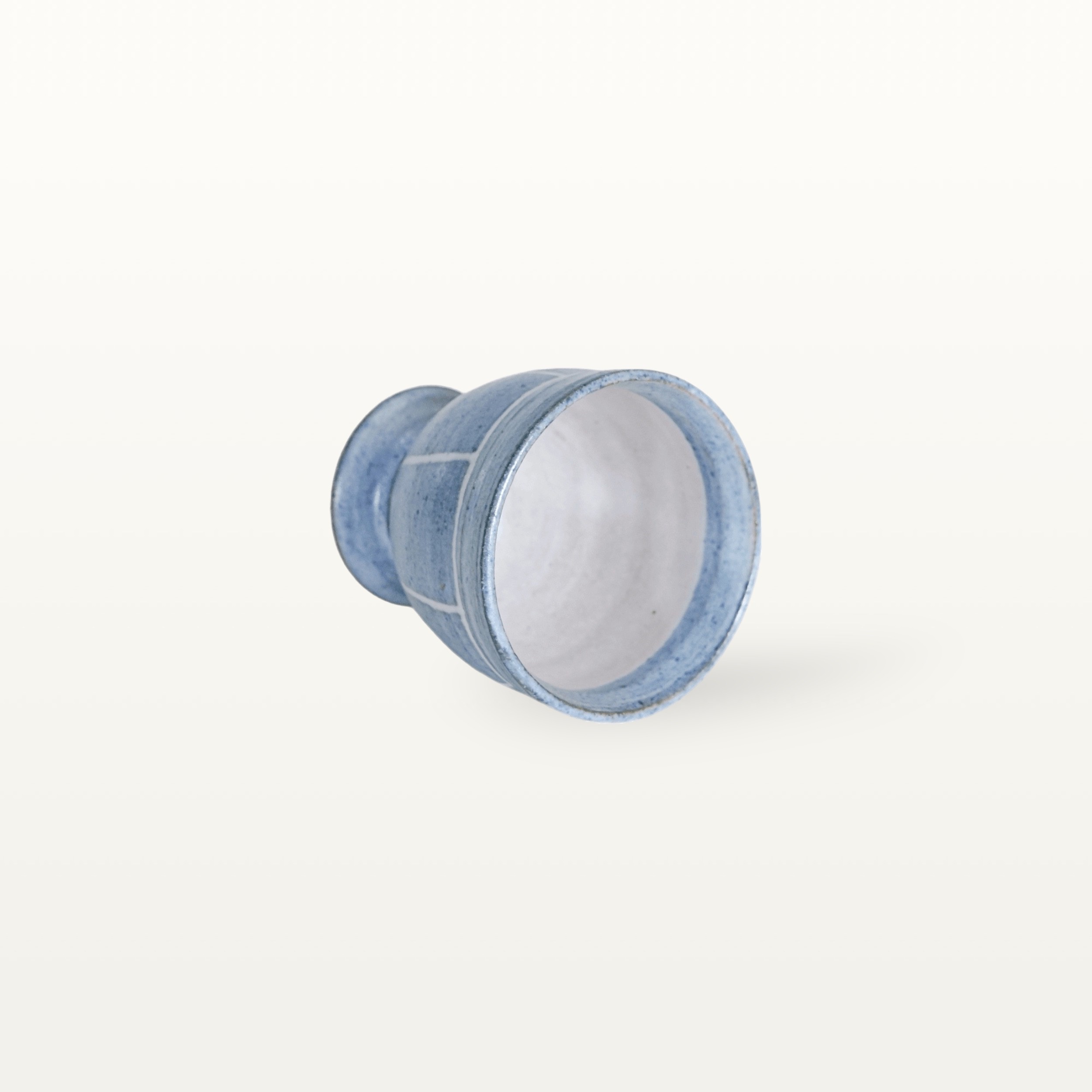 Eierbecher "Feinstrich Blau" 3 Eierbecher "Feinstrich Blau" – Bild 3