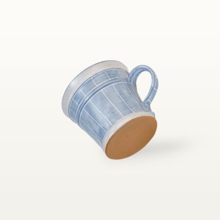 Alternative view of Konische Tasse "Feinstrich Blau" - Streifen