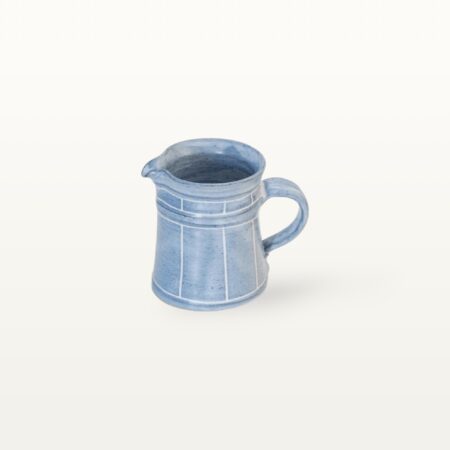 Kleiner Krug "Feinstrich Blau" - gerade