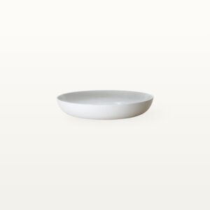 Schale Ronda Weiß Mittel Frontal keramik töpferei handgemacht